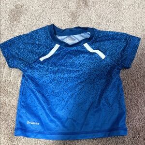 Athletic Works Blue Short Sleeve Kids Tee
